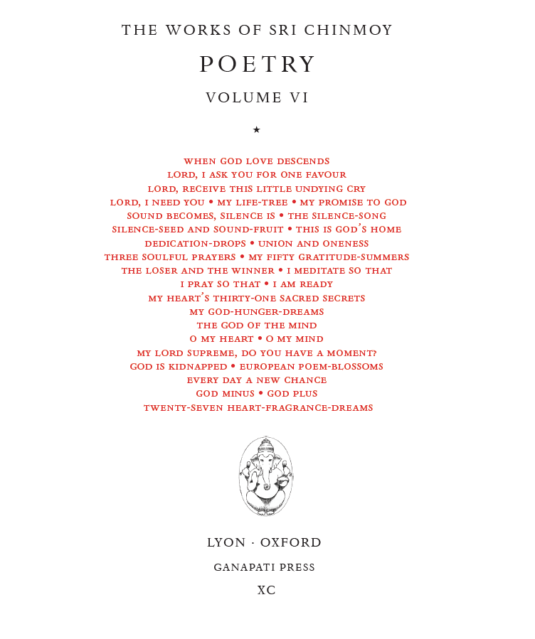 Poetry VI