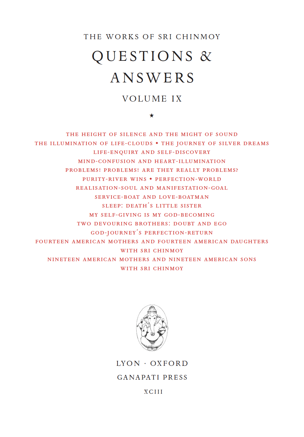 answers-ix